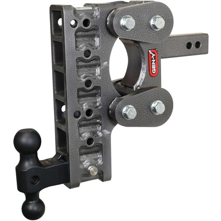 Gen-Y Hitch The BOSS TORSION-FLEX 2 Shank 10 Drop 1.7K TW 16K Hitch & GH-051 Dual-Ball GH-1216